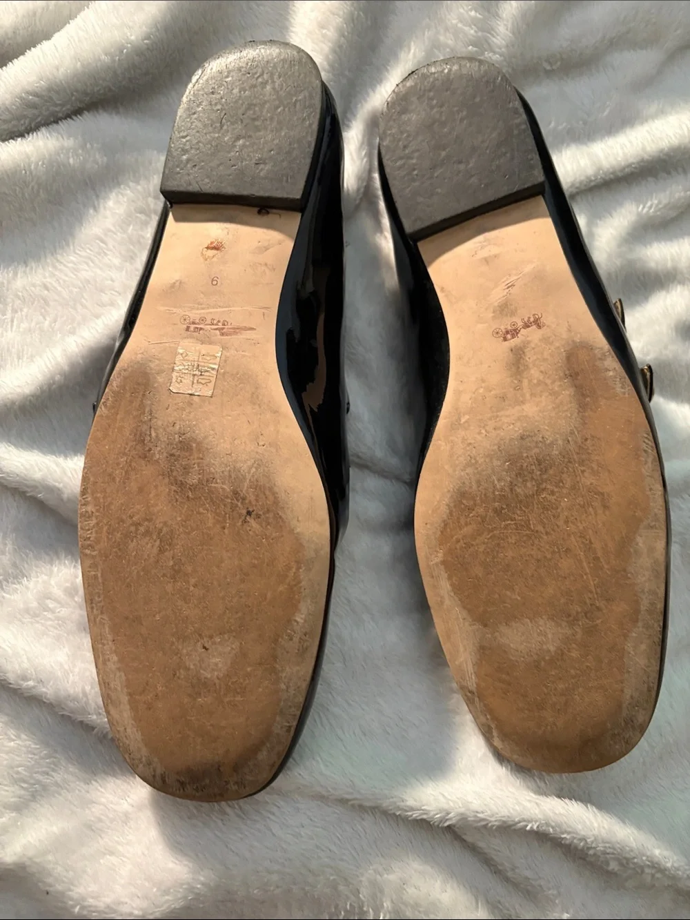 Coach size 9 Patent Leather Mary Jane Flats